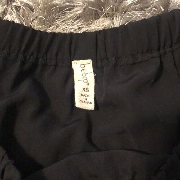 Womens juniors Bebop Black Off Shoulder Romper XS‎ - Picture 3 of 4